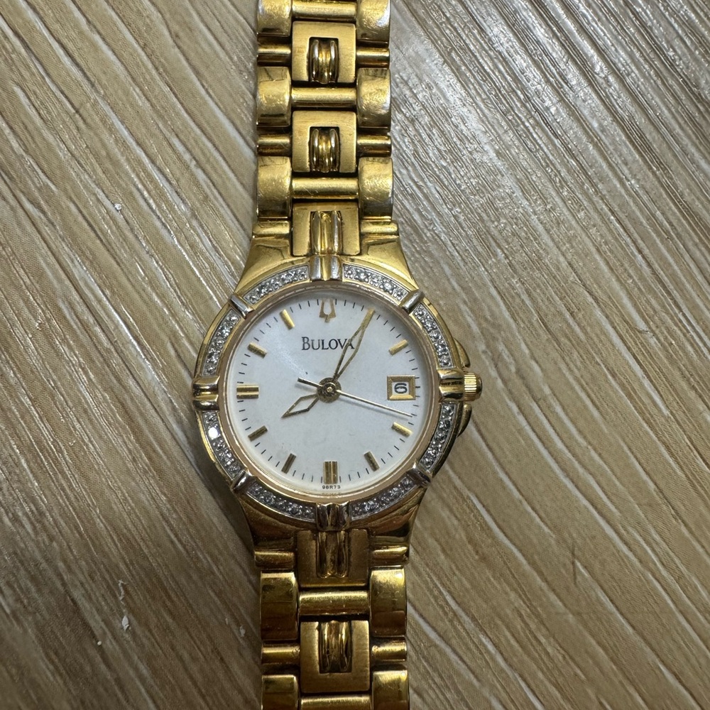 Bulova Women's Gold and Silver Watch